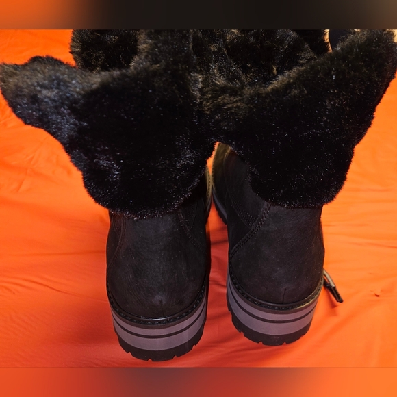 Timberland ReBOTL Black Nubuck Fleece Luxe sz8 New w/Out Tag or Box - Picture 13 of 15